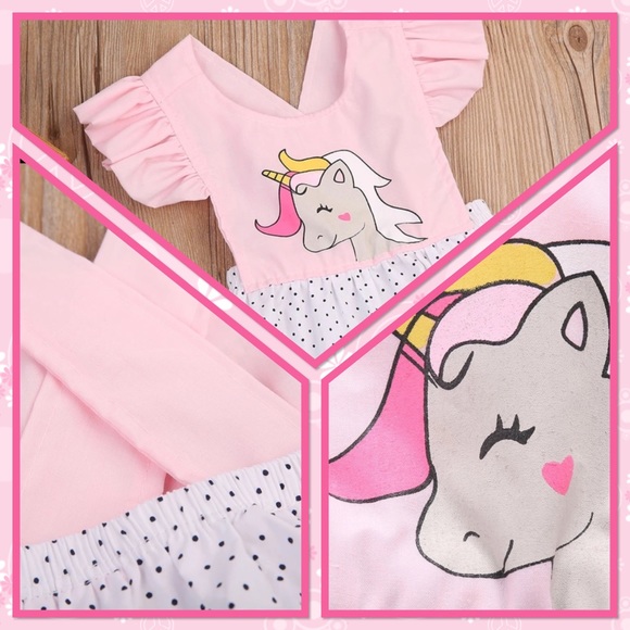 🦄NWT🦄Unicorn Sunsuit🦄 - Picture 4 of 4